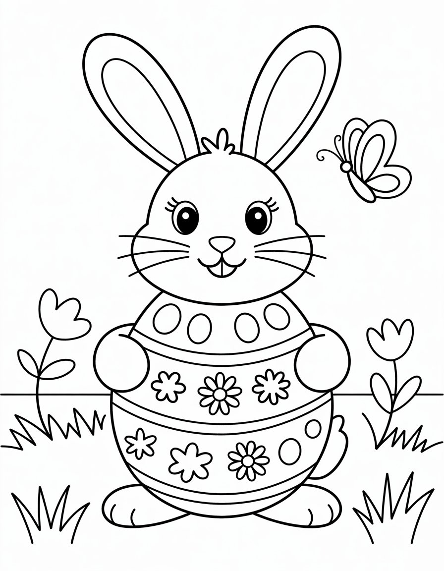 Egg-Shaped Bunny